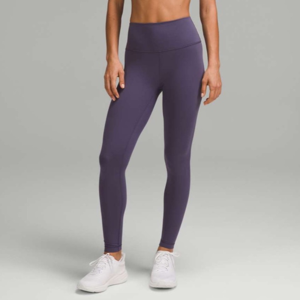 Lululemon Wunder Train High-Rise Tight 28" in Nightfall